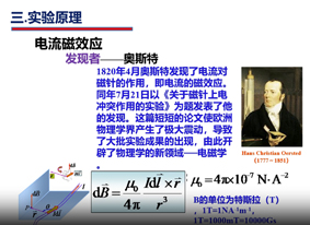 毕奥-萨法尔定律验证